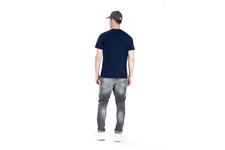 Koszulka Pit Bull Garment Washed Small Logo '21 - Granatowa