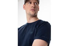 Koszulka Pit Bull Garment Washed Small Logo '21 - Granatowa