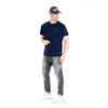 Koszulka Pit Bull Garment Washed Small Logo '21 - Granatowa