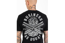 Koszulka Pit Bull Garment Washed Business As Usual '21 - Czarna
