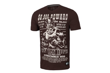 Koszulka Pit Bull Garment Washed Reward '21 - Bordowa
