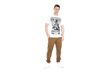 Koszulka Pit Bull Garment Washed Bare-Knuckle '21 - Biała
