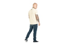 Koszulka Pit Bull Garment Washed Bare-Knuckle '21 - Piaskowa