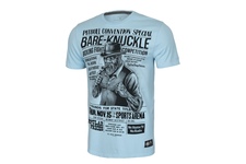 Koszulka Pit Bull Garment Washed Bare-Knuckle '21 - Błękitna