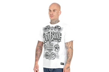 Koszulka Pit Bull Garment Washed Multisport '21 - Biała