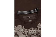 Koszulka Pit Bull Garment Washed Multisport '21 - Bordowa
