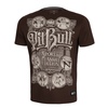 Koszulka Pit Bull Garment Washed Multisport '21 - Bordowa