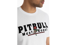Koszulka Pit Bull Garment Washed Santa Muerte '21 - Biała