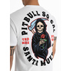 Koszulka Pit Bull Garment Washed Santa Muerte '21 - Biała