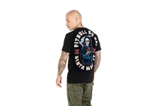 Koszulka Pit Bull Garment Washed Santa Muerte '21 - Czarna