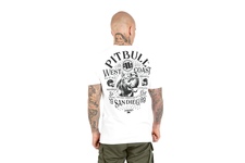 Koszulka Pit Bull Garment Washed San Diego 89 '21 - Biała