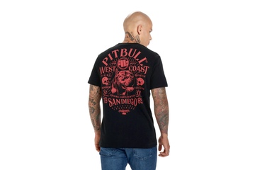 Koszulka Pit Bull Garment Washed San Diego 89 '21 - Czarna