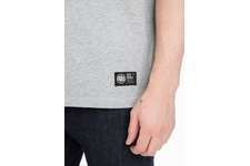 Koszulka Pit Bull Garment Washed Raglan Small Logo '21 - Szara/Czerwona