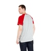 Koszulka Pit Bull Garment Washed Raglan Small Logo '21 - Szara/Czerwona