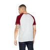 Koszulka Pit Bull Garment Washed Raglan Small Logo '21 - Szara/Bordowa