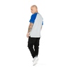 Koszulka Pit Bull Garment Washed Raglan Small Logo '21 - Szara/Niebieska