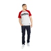 Koszulka Pit Bull Garment Washed Raglan Boxing '21 - Szara/Czerwona