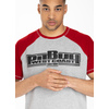 Koszulka Pit Bull Garment Washed Raglan Boxing '21 - Szara/Czerwona