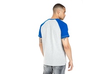 Koszulka Pit Bull Garment Washed Raglan Boxing '21 - Szara/Niebieska