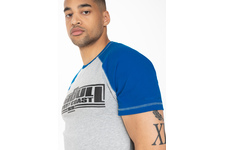 Koszulka Pit Bull Garment Washed Raglan Boxing '21 - Szara/Niebieska
