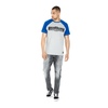 Koszulka Pit Bull Garment Washed Raglan Boxing '21 - Szara/Niebieska