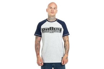 Koszulka Pit Bull Garment Washed Raglan Boxing '21 - Szara/Granatowa