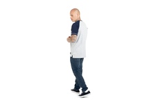 Koszulka Pit Bull Garment Washed Raglan Boxing '21 - Szara/Granatowa