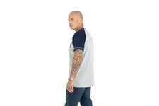 Koszulka Pit Bull Garment Washed Raglan Boxing '21 - Szara/Granatowa