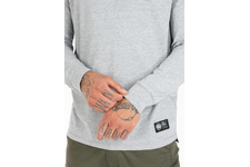 Koszulka z długim rękawem Pit Bull Spandex Small Logo '21 - Szara