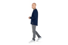 Koszulka z długim rękawem Pit Bull Spandex Small Logo '21 - Granatowa