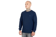 Koszulka z długim rękawem Pit Bull Spandex Small Logo '21 - Granatowa