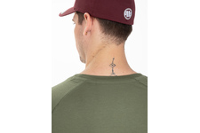 Koszulka z długim rękawem Pit Bull Spandex Small Logo '21 - Oliwkowa