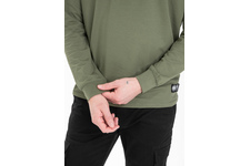 Koszulka z długim rękawem Pit Bull Spandex Small Logo '21 - Oliwkowa