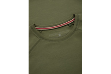 Koszulka z długim rękawem Pit Bull Spandex Small Logo '21 - Oliwkowa