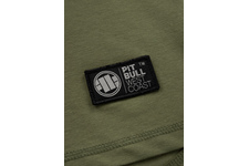 Koszulka z długim rękawem Pit Bull Spandex Small Logo '21 - Oliwkowa