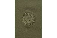 Koszulka z długim rękawem Pit Bull Spandex Small Logo '21 - Oliwkowa