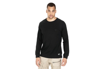 Koszulka z długim rękawem Pit Bull Spandex Small Logo '21 - Czarna