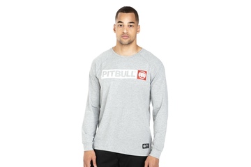 Koszulka z długim rękawem Pit Bull Spandex Hilltop '21 - Szara