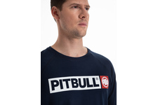 Koszulka z długim rękawem Pit Bull Spandex Hilltop '21 - Granatowa