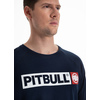 Koszulka z długim rękawem Pit Bull Spandex Hilltop '21 - Granatowa