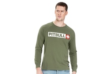 Koszulka z długim rękawem Pit Bull Spandex Hilltop '21 - Oliwkowa