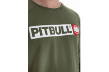 Koszulka z długim rękawem Pit Bull Spandex Hilltop '21 - Oliwkowa