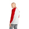 Koszulka z długim rękawem Pit Bull Garment Washed Raglan California '21 - Szara/Czerwona