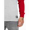 Koszulka z długim rękawem Pit Bull Garment Washed Raglan California '21 - Szara/Czerwona