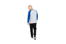 Koszulka z długim rękawem Pit Bull Garment Washed Raglan California '21 - Szara/Niebieska