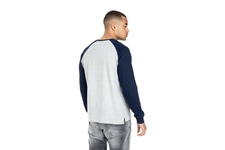 Koszulka z długim rękawem Pit Bull Garment Washed Raglan California '21 - Szara/Granatowa