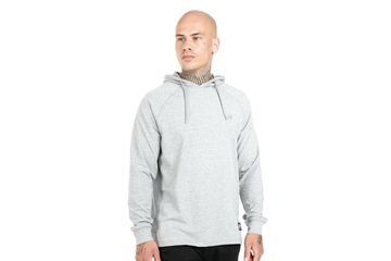 Longsleeve z kapturem Pit Bull Spandex Small Logo '21 - Szary