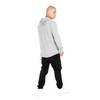 Longsleeve z kapturem Pit Bull Spandex Small Logo '21 - Szary