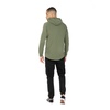 Longsleeve z kapturem Pit Bull Spandex Small Logo '21 - Oliwkowy