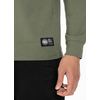 Longsleeve z kapturem Pit Bull Spandex Small Logo '21 - Oliwkowy